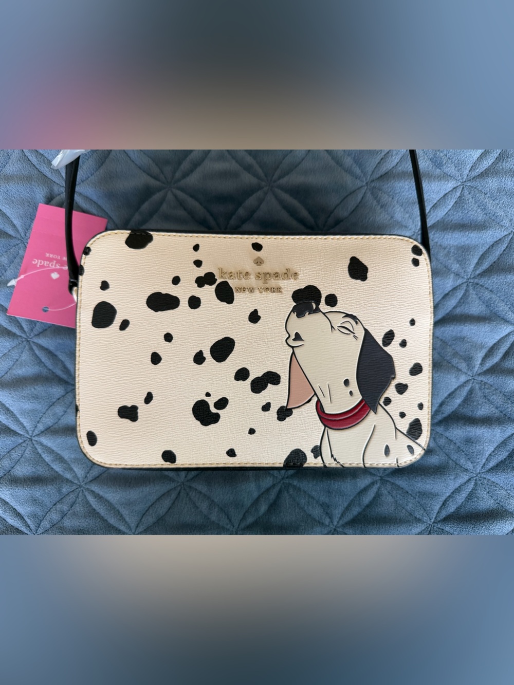 Disney x Kate Spade 101 Dalmatians mini camera bag